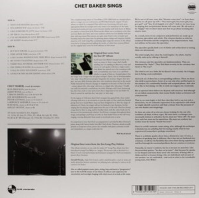 Chet Baker - Sings