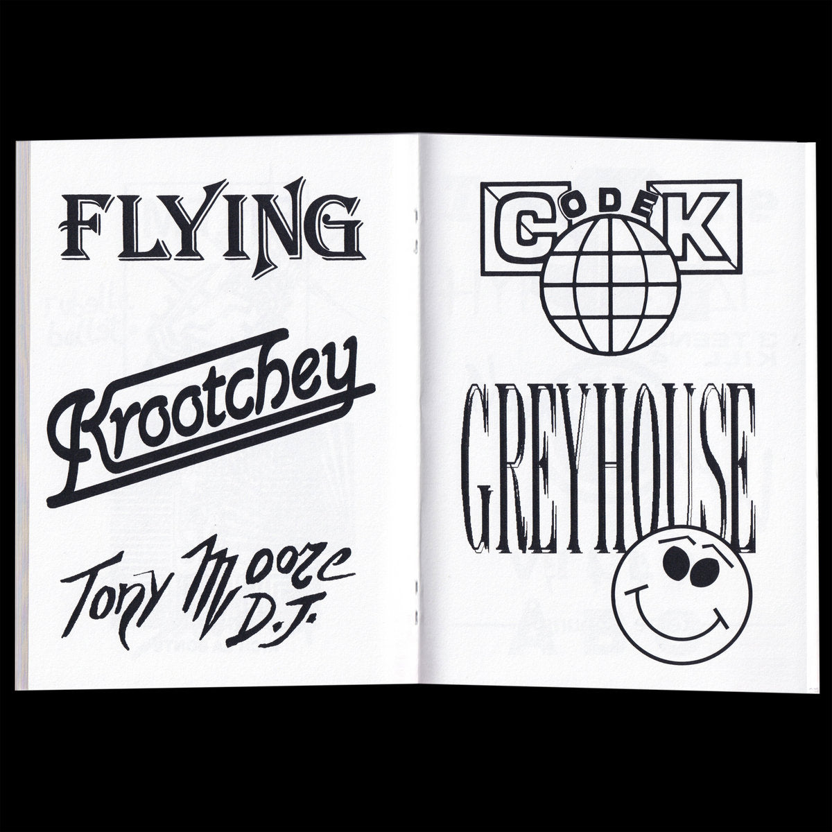 Dark Entries Collected Graphics Zine