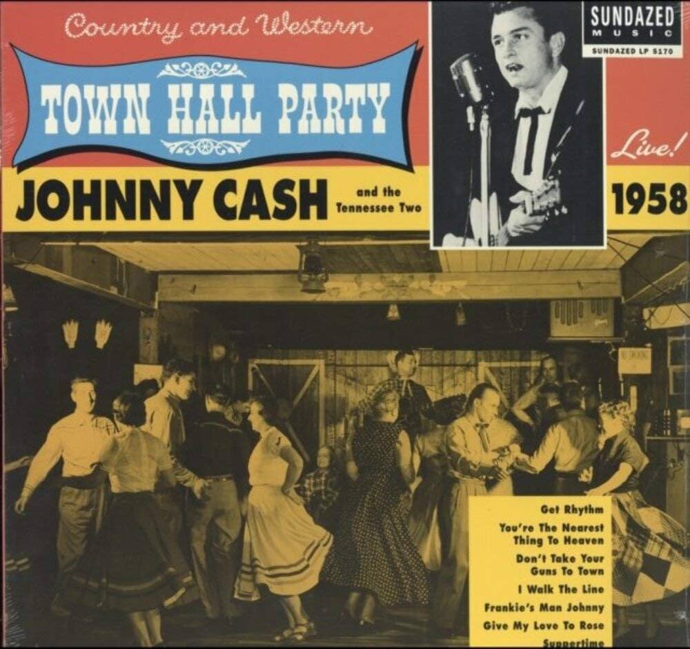 Johnny Cash - Johnny Cash Live At Town Hall Party 1958!