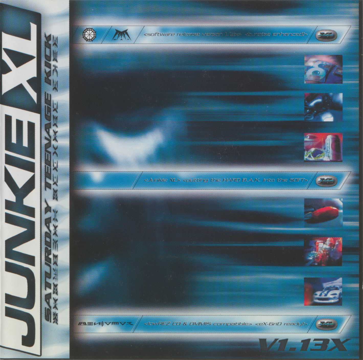 Junkie Xl - Saturday Teenage Kick (Remastered/Expanded/Sea Blue Vinyl/2LP)
