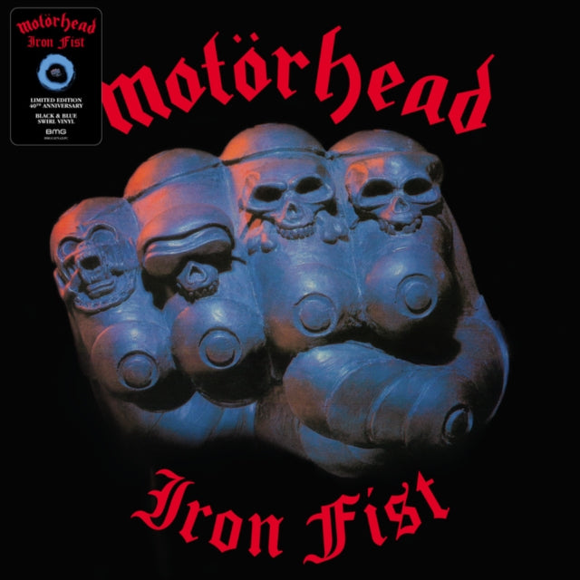 Motorhead - Iron Fist (black & Blue Swirl Vinyl)