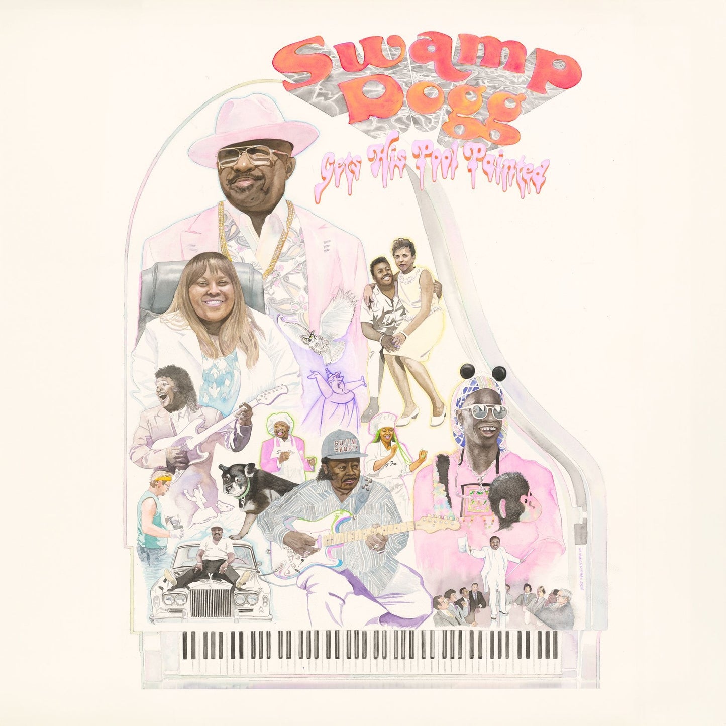 Swamp Dogg - Swamp Dogg Gets His Pool Painted (Pink Vinyl)