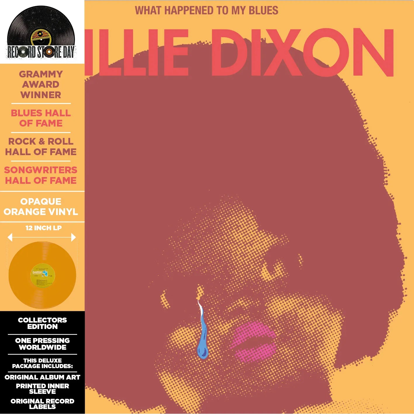 Willie Dixon - What Happened To My Blues (Bright Orange Vinyl)