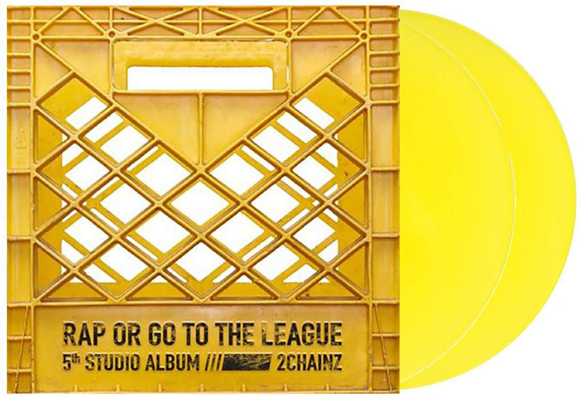 2 Chainz - Rap or go to the league (2LP, yellow colored vinyl)