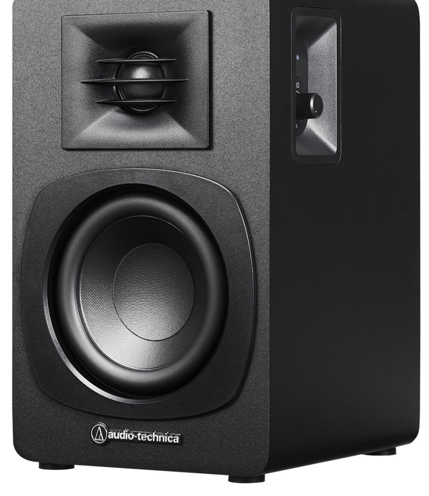 AT-SP3X Bocinas de Estantería con Autoamplificación