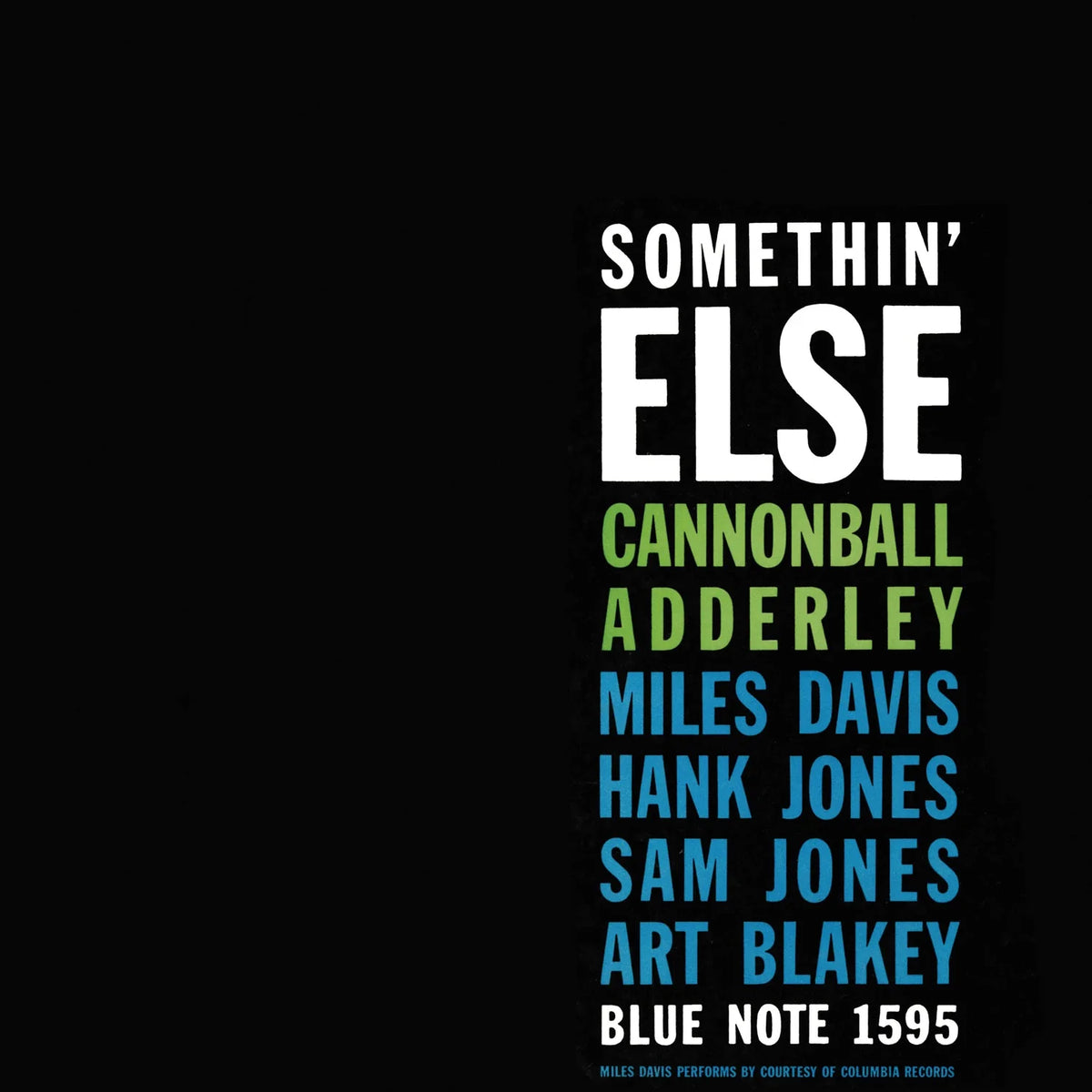 Cannonball Adderley - Somethin' Else (Blue Note Classic Vinyl Edition)