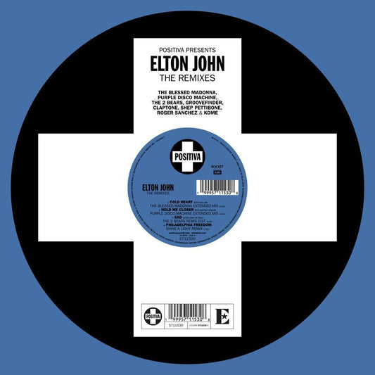 Elton John - Positiva Presents: Elton John - The Remixes (Glow-In-The-Dark Vinyl/Signature Positiva Sleeve)