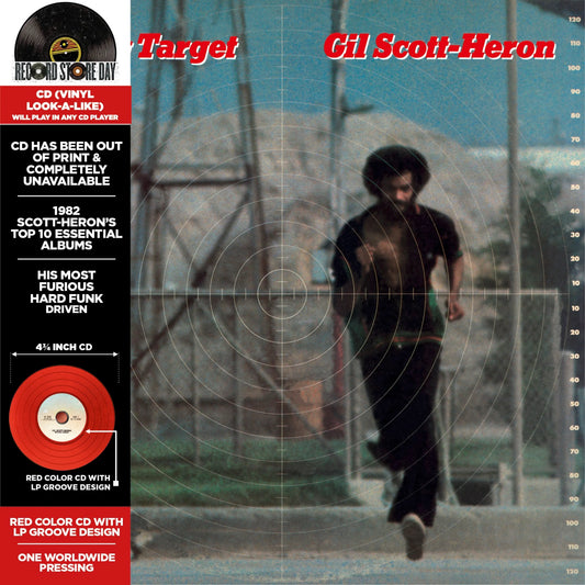 Gil Scott-Heron - Moving Target (Bright Red Vinyl)