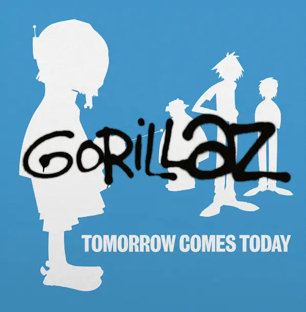 Gorillaz - Tomorrow Comes Today Ep (White & Blue Colour-in-Colour)