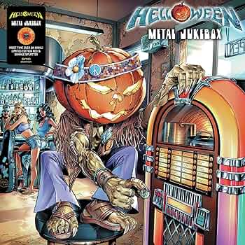 Helloween - Metal Jukebox (orange & Red Splatter Vinyl)