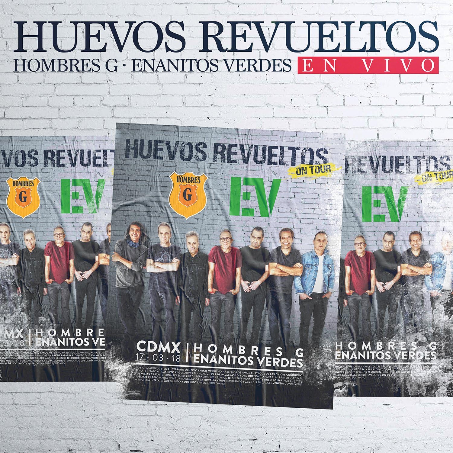 Hombres G Y Long Enanitos Verdes - Huevos Revueltos En Vivo