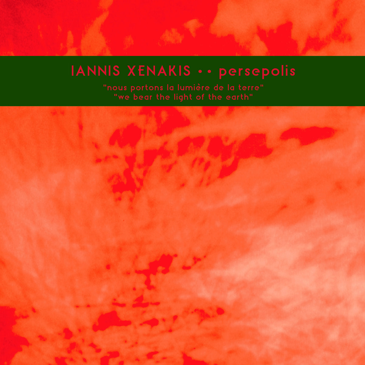 Iannis Xenakis - Persepolis