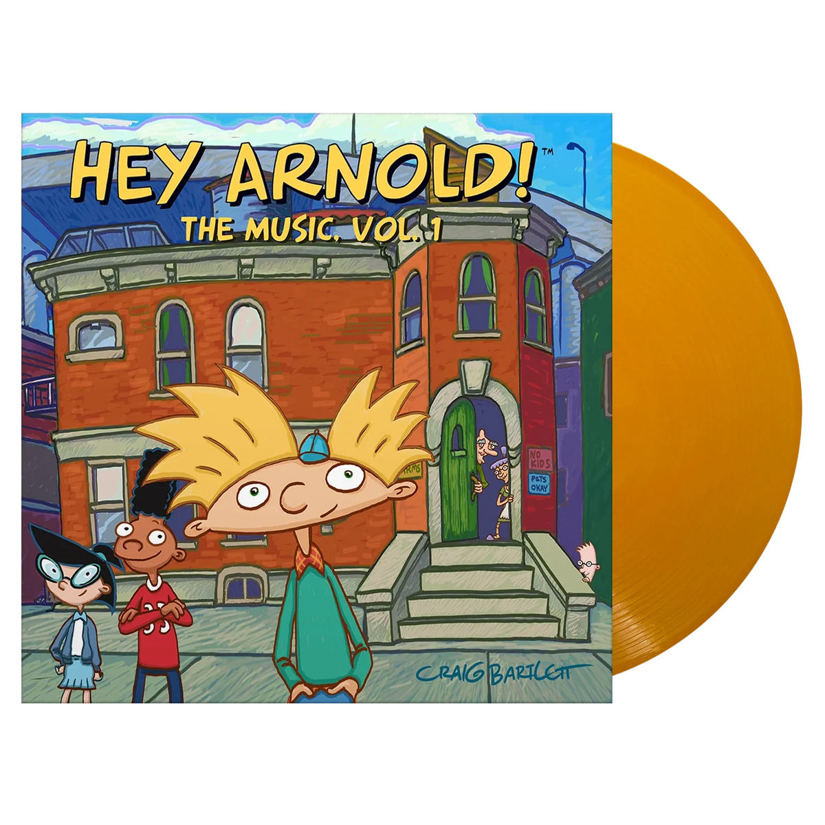 Jim Lang - Hey Arnold! The music vol. 1 (Orange and Yellow Splatter Edition)