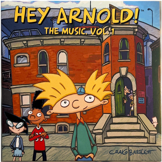 Jim Lang - Hey Arnold! The music vol. 1 (Orange vinyl with green splatter)