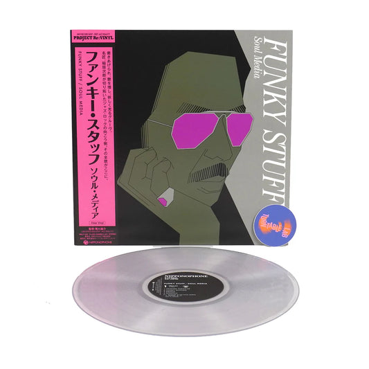 Jiro Inagaki & Soul Media - Funky stuff (Clear vinyl, incl. obi)