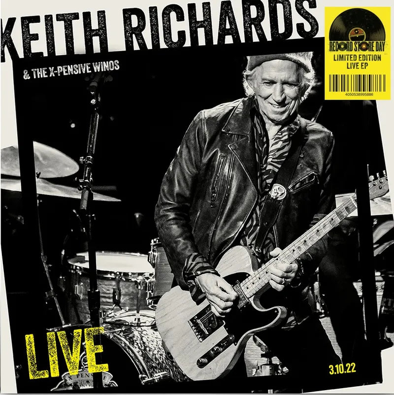 Keith Richards & The X-pensive Winos - Live 3.10.22 Ep (Red Vinyl)
