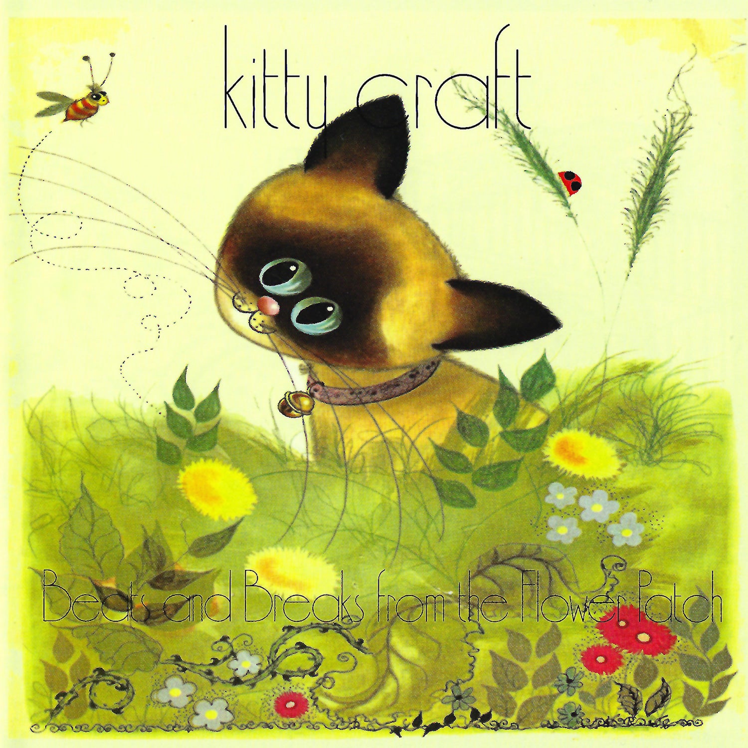 Kitty Craft - Beats And Breaks From The Flower Patch (2LP, Pink Colored vinyl, incl. obi strip)