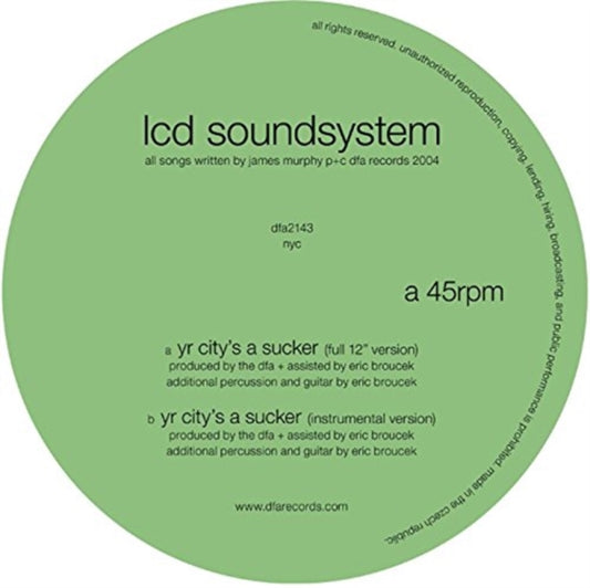 Lcd Soundsystem - Yr City's A Sucker