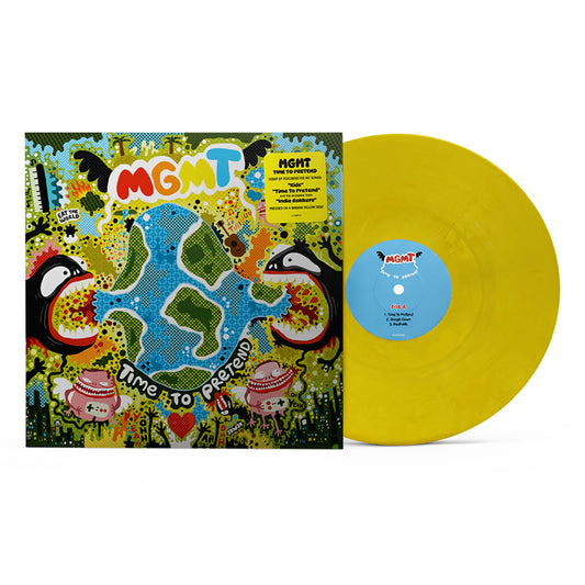 MGMT - Time to pretend (Banana Yellow vinyl)