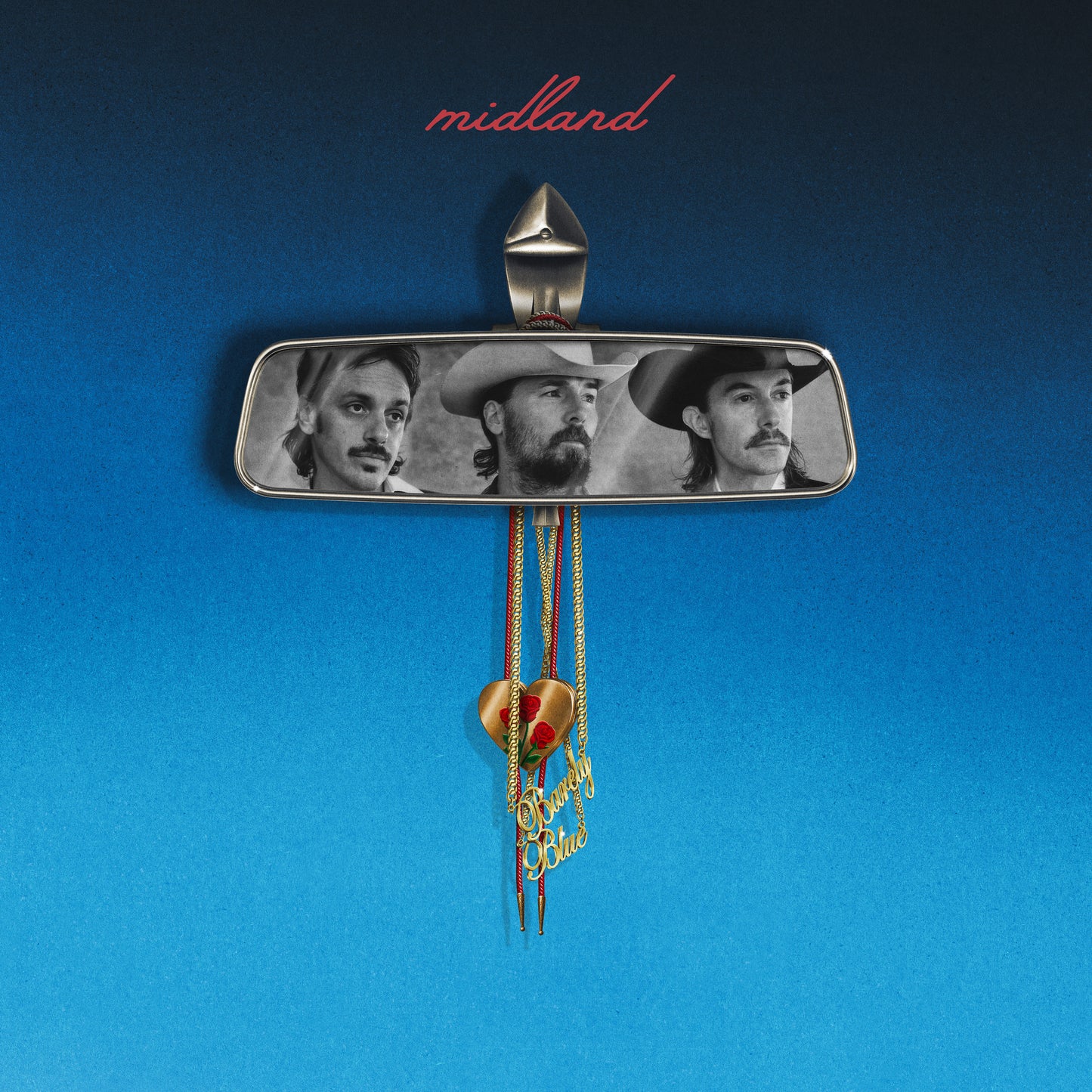 ⁠Midland - Barely Blue (Metallic Marble Colored Vinyl)