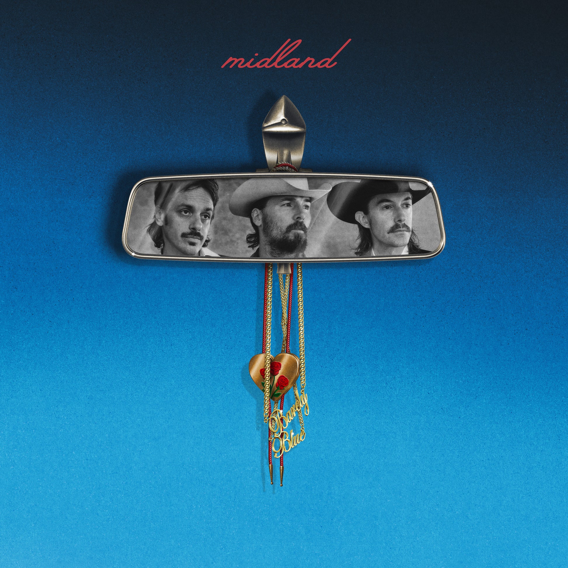 ⁠Midland - Barely Blue (Metallic Marble Colored Vinyl)
