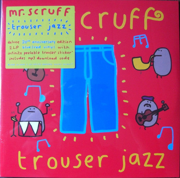 Mr. Scruff - Trouser Jazz (20th Anniversary Edition) (BLUE & RED VINYL)