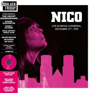 Nico - Live In Reims Cathedral 1974 (Vibrant Magenta Opaque Vinyl)