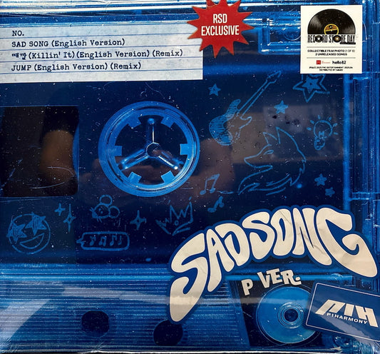 P1harmony - Sad Song (p Ver.) (Random Film Photo/Poster/Insert)