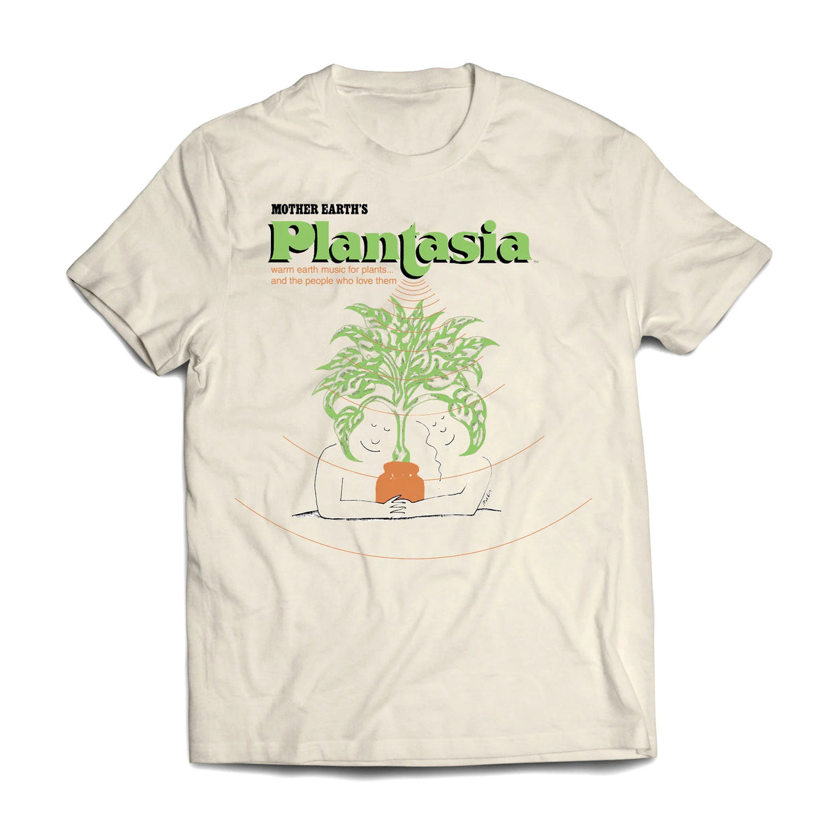 Mort Garson - Plantasia "Cover" Tan T-Shirt