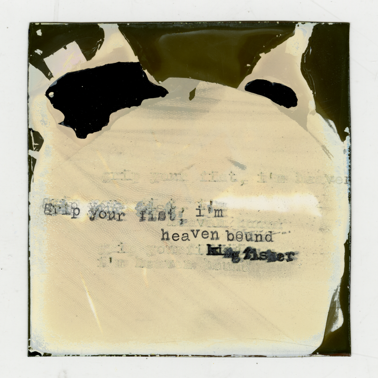 Racing Mount Pleasant - Grip your fist, I'm heaven bound (Bone Colored vinyl)