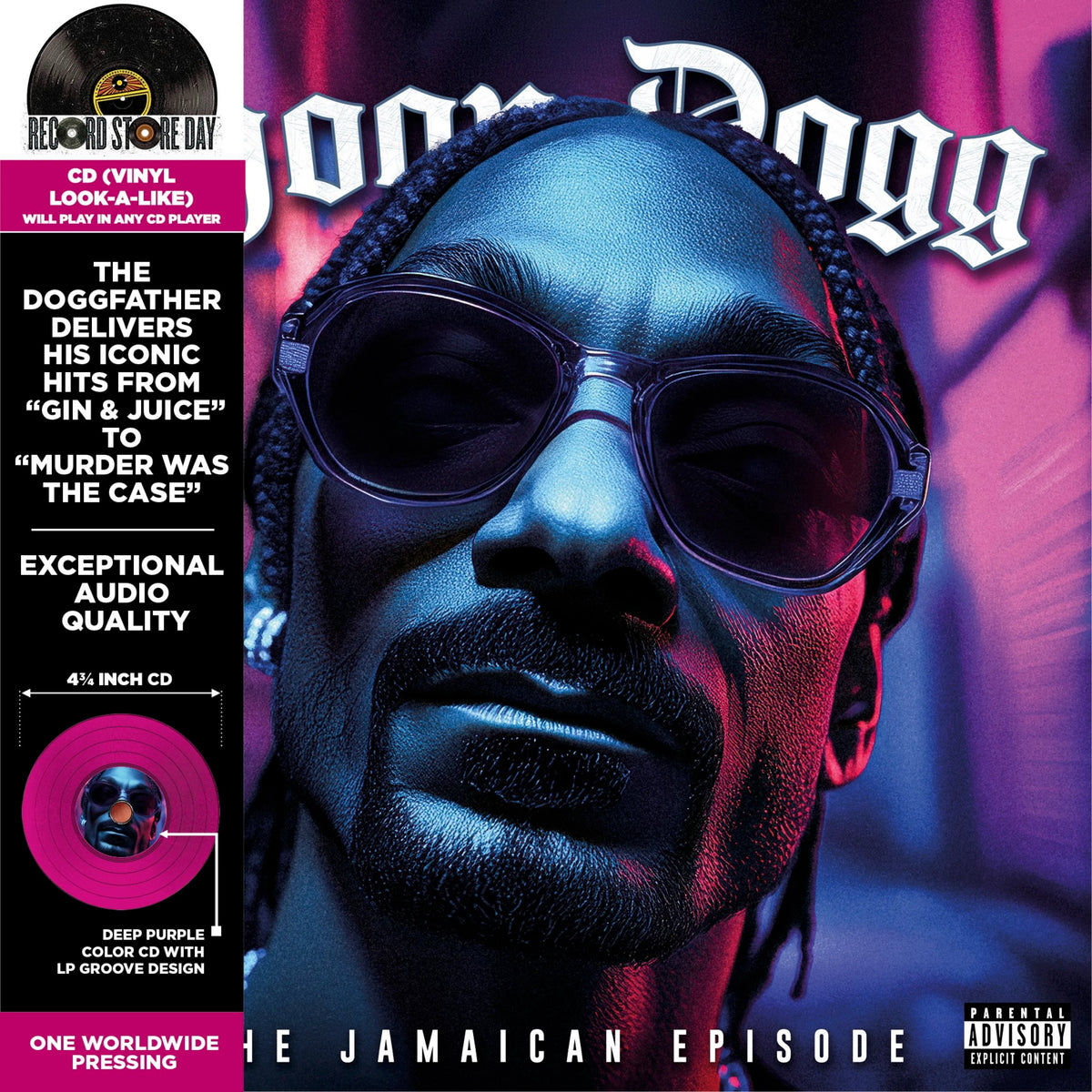 Snoop Dogg - Jamaican Episode (Bright Purple Translucent Vinyl)