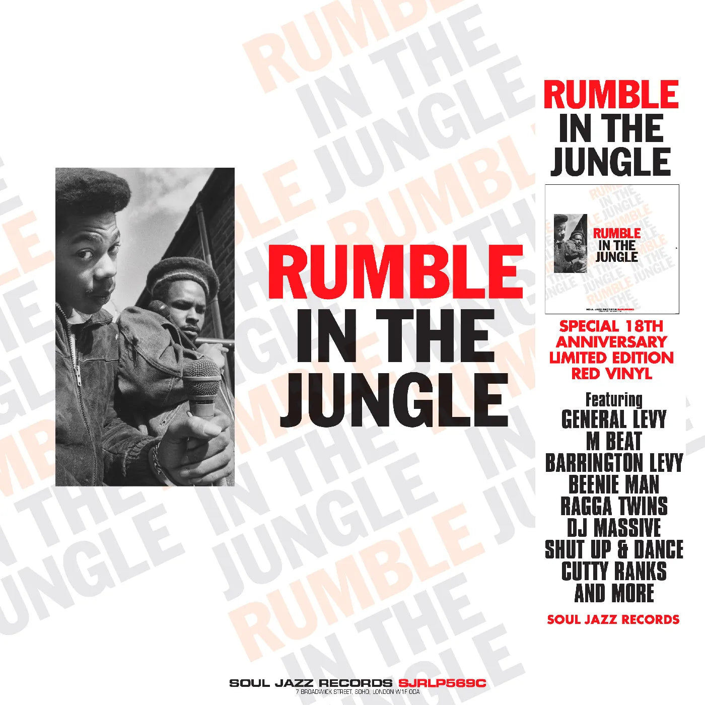 Soul Jazz Records Presents - Rumble In The Jungle (2lp/red Vinyl)