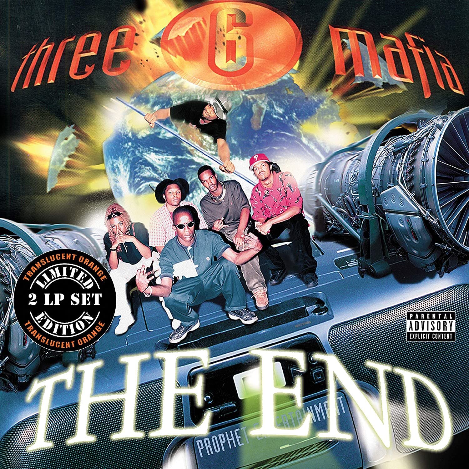 Three 6 Mafia - End (2lp/translucent Orange Vinyl)