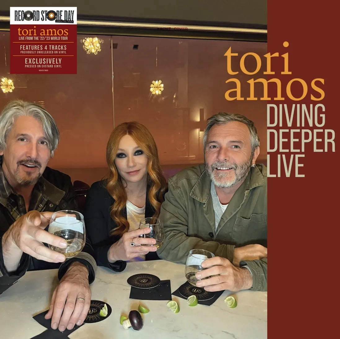 Tori Amos - Diving Deeper Live Ep (Bonus Tracks) (Custard Vinyl)