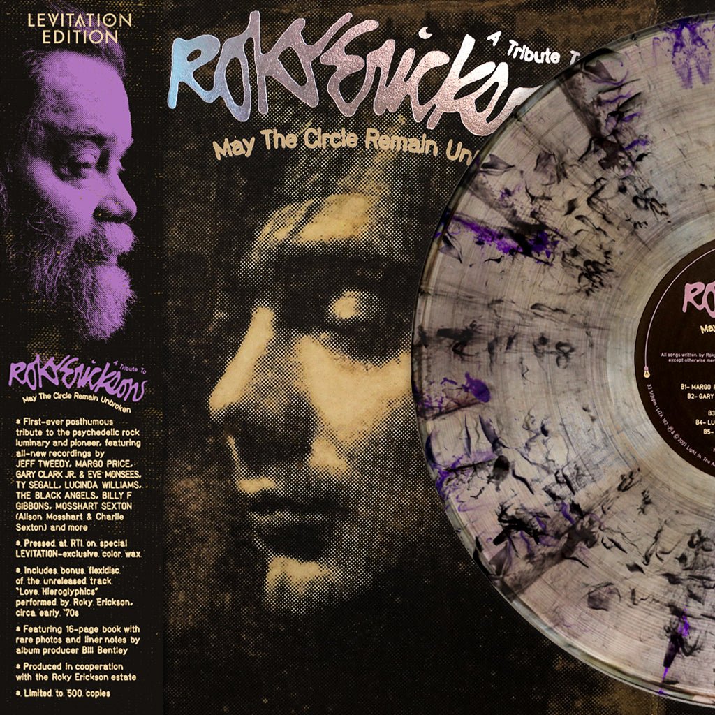 VA - May The Circle Remain Unbroken: A Tribute To Roky Erickson (Levitation Edition)w/ Bonus Flexi
