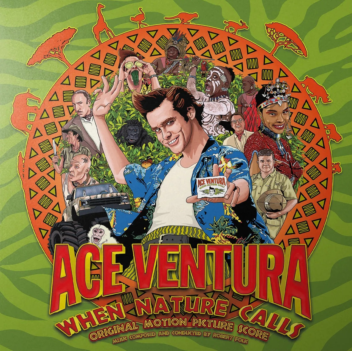 Various Artists - Ace Ventura: When Nature Calls (INDIE EXCLUSIVE, RED, WHITE & BLUE VINYL)
