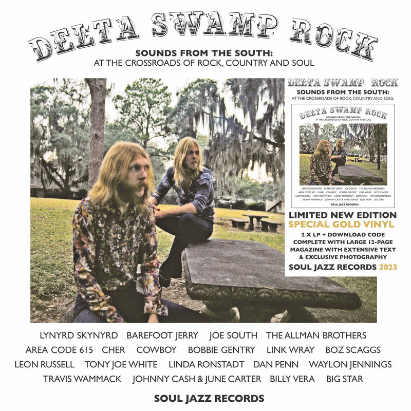 Various Artists - Soul Jazz Records Presents: Delta Swamp Rock: Sounds From The South: At The Crossroads Of Rock, Country & Soul