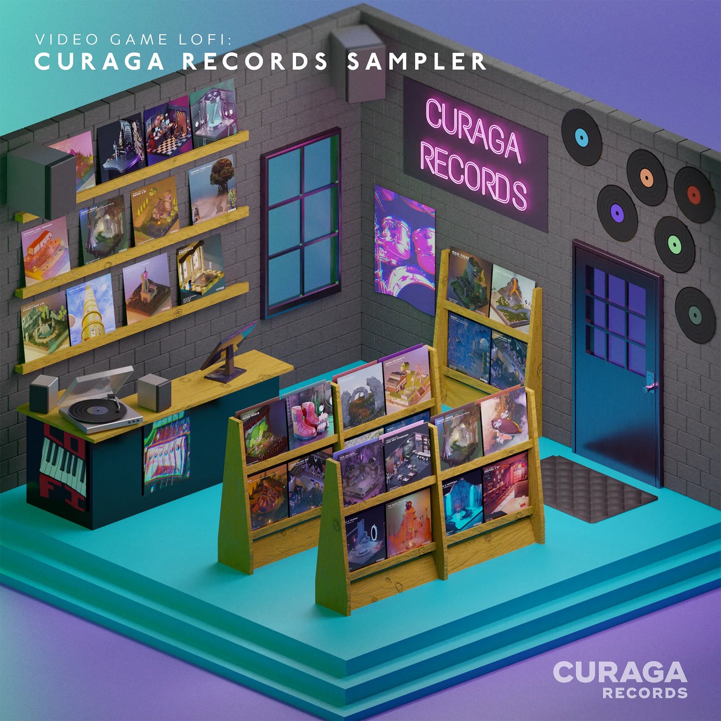 Lofi Vgm; Various Curaga Records Artists - Video Game LoFi: Curaga Records Sampler