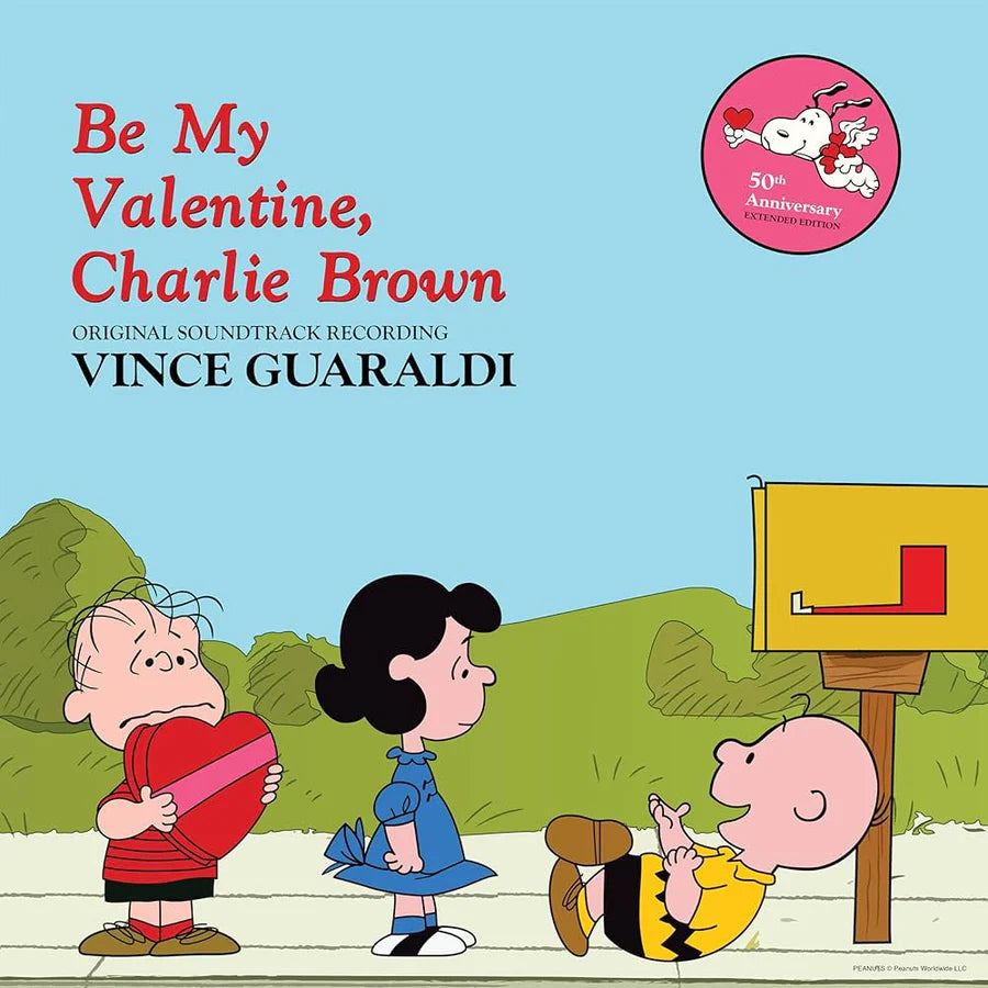 Vince Guaraldi - Be My Valentine, Charlie Brown ('Heartburn' Red Colored Vinyl)
