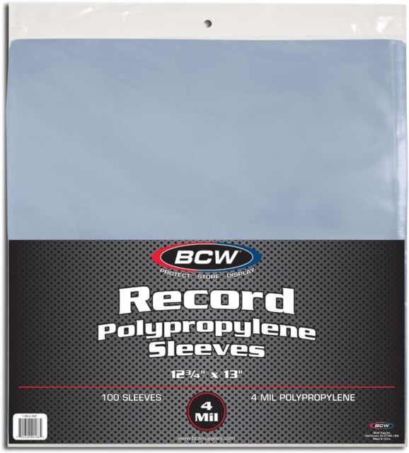 Vinyl Accessories - 12 Inch Record Outer Sleeves